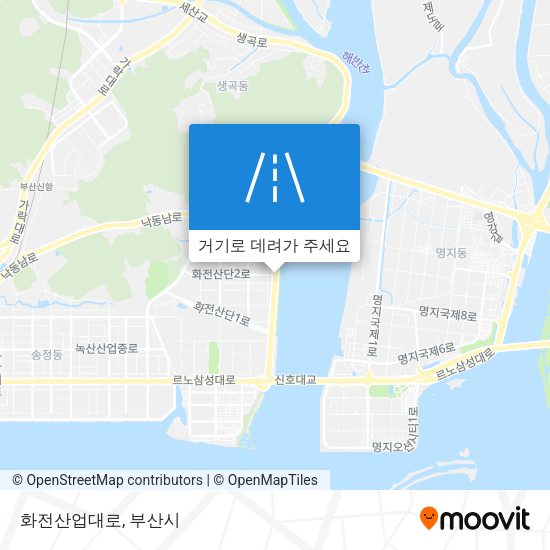 화전산업대로 지도
