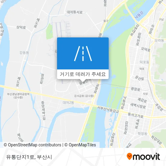 유통단지1로 지도