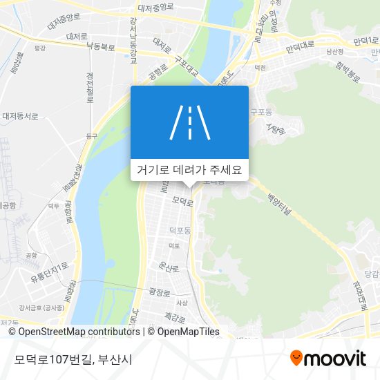 모덕로107번길 지도