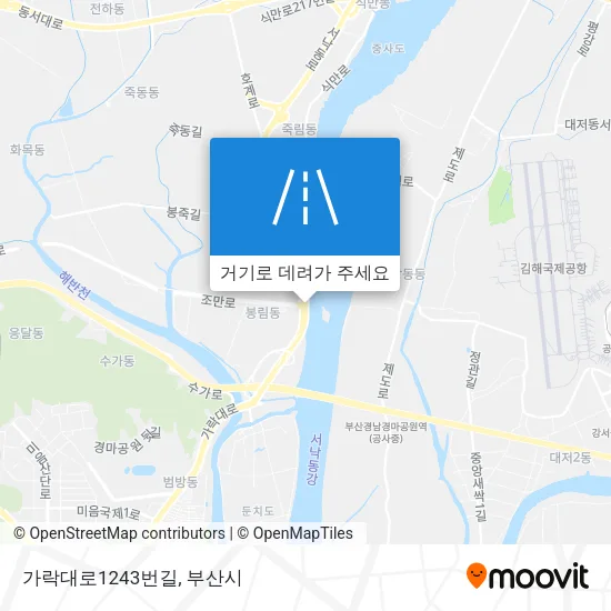 가락대로1243번길 지도