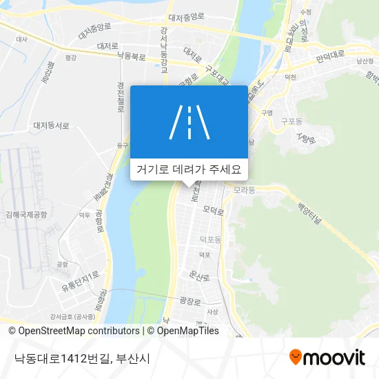 낙동대로1412번길 지도