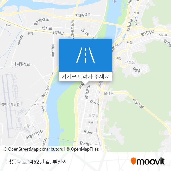 낙동대로1452번길 지도