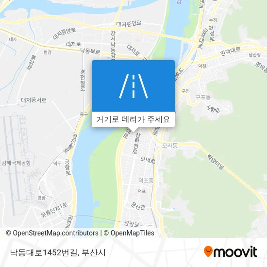 낙동대로1452번길 지도