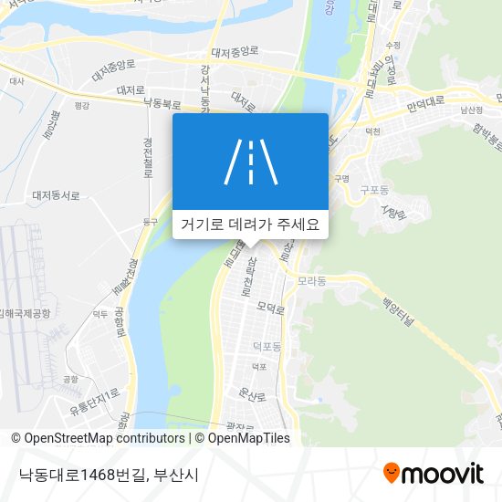 낙동대로1468번길 지도