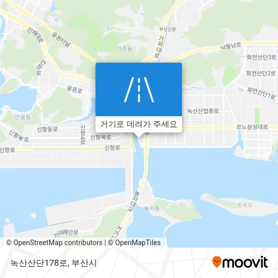 녹산산단178로 지도