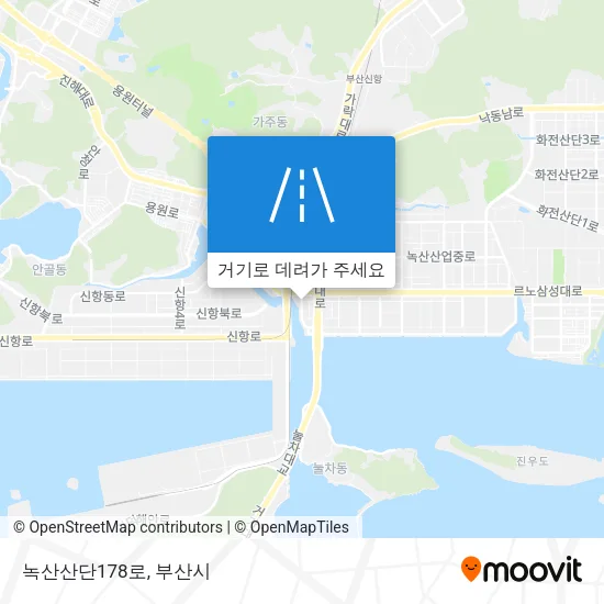 녹산산단178로 지도