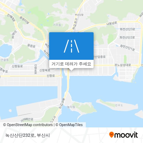 녹산산단232로 지도
