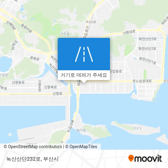 녹산산단232로 지도
