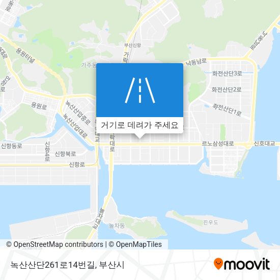 녹산산단261로14번길 지도