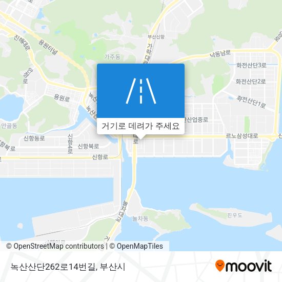 녹산산단262로14번길 지도