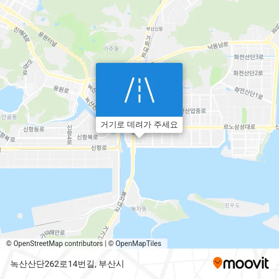 녹산산단262로14번길 지도