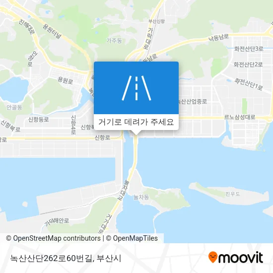 녹산산단262로60번길 지도