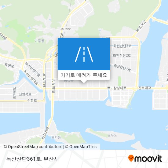 녹산산단361로 지도