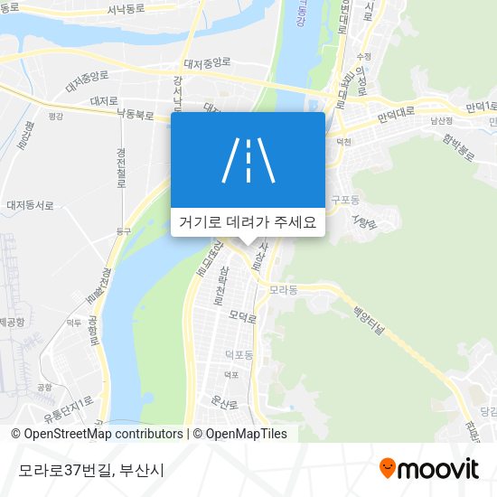 모라로37번길 지도