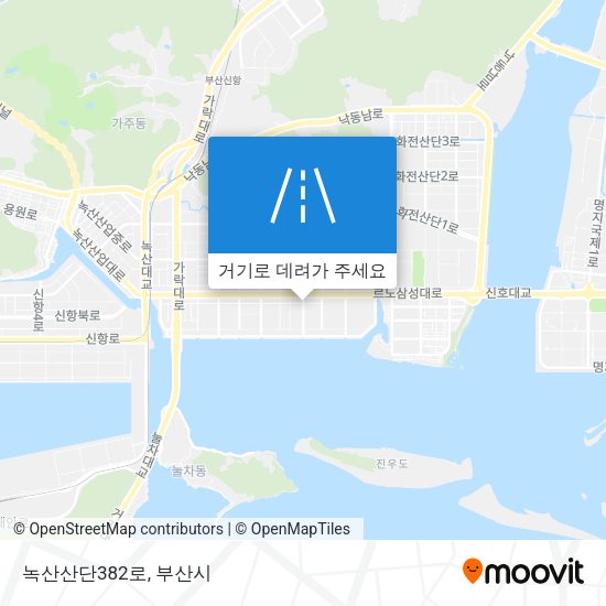 녹산산단382로 지도