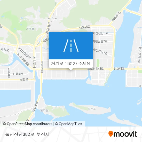 녹산산단382로 지도