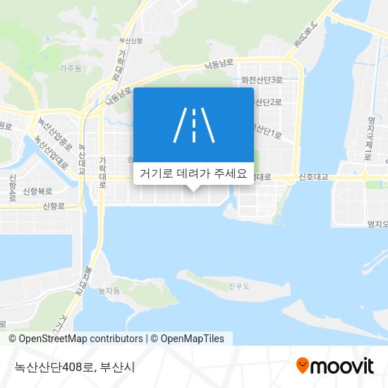 녹산산단408로 지도