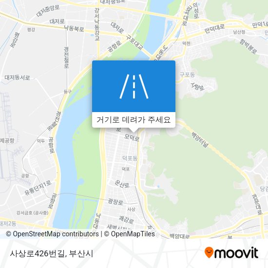 사상로426번길 지도