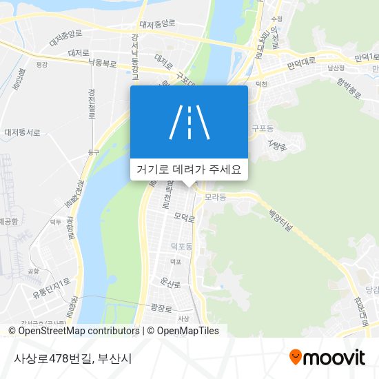 사상로478번길 지도