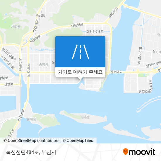녹산산단484로 지도