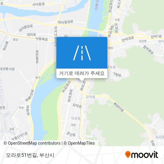모라로51번길 지도