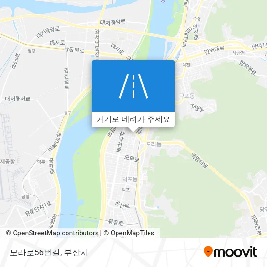 모라로56번길 지도