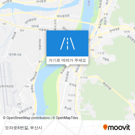 모라로6번길 지도