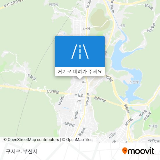 구서로 지도
