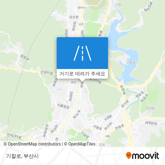 기찰로 지도