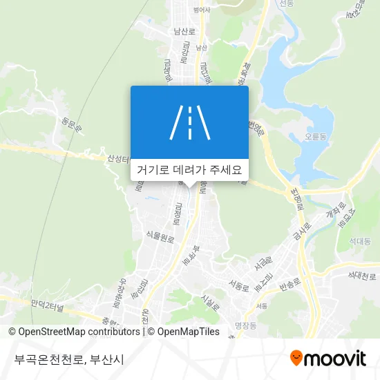 부곡온천천로 지도