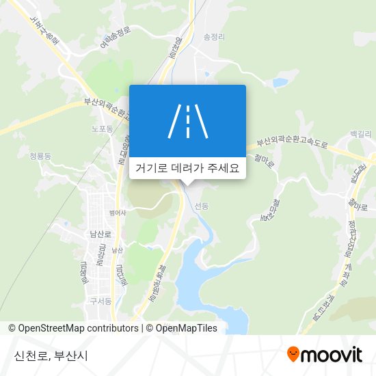 신천로 지도