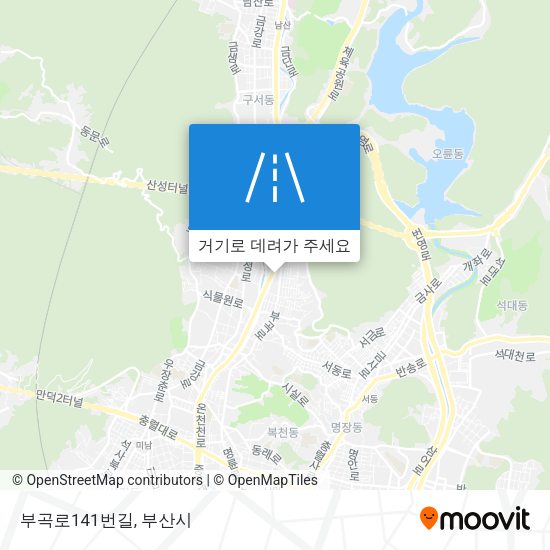 부곡로141번길 지도