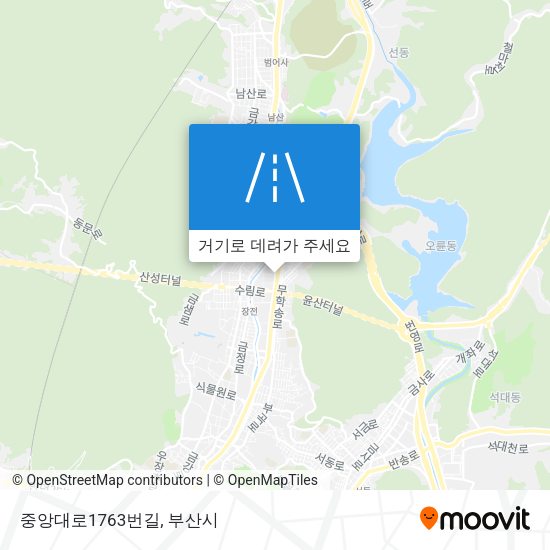 중앙대로1763번길 지도