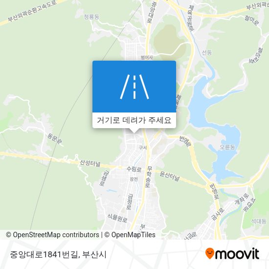 중앙대로1841번길 지도
