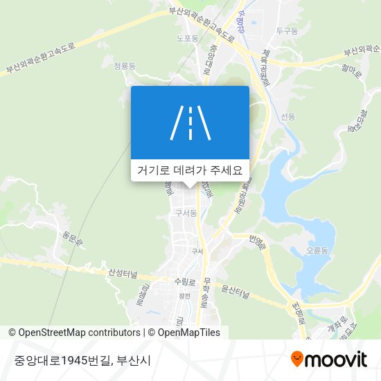 중앙대로1945번길 지도