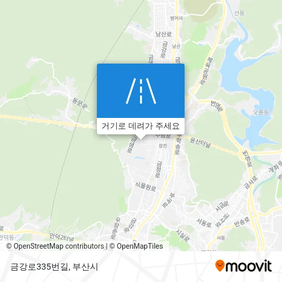 금강로335번길 지도