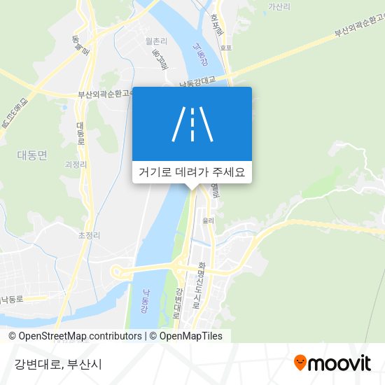 강변대로 지도