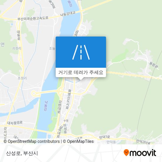 산성로 지도