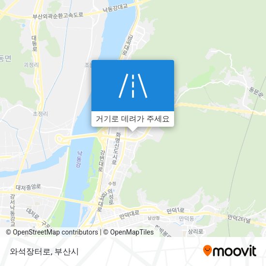 와석장터로 지도