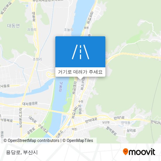 용당로 지도