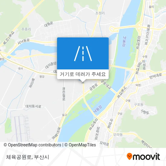 체육공원로 지도