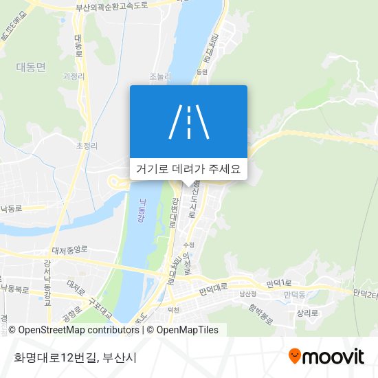 화명대로12번길 지도