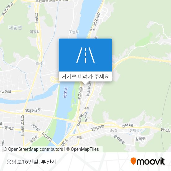 용당로16번길 지도