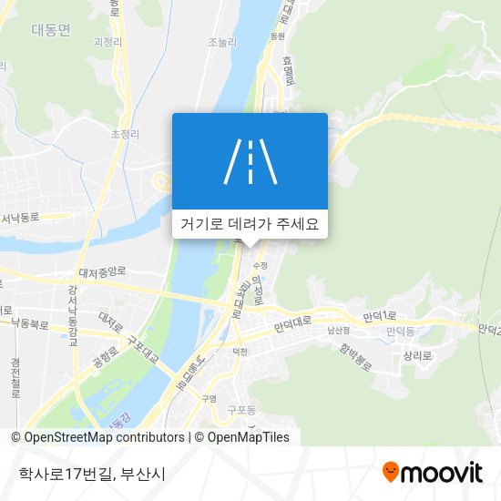 학사로17번길 지도