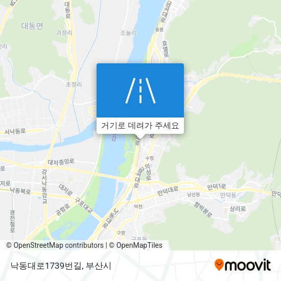 낙동대로1739번길 지도