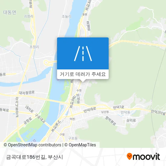 금곡대로186번길 지도