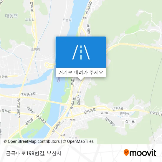 금곡대로199번길 지도