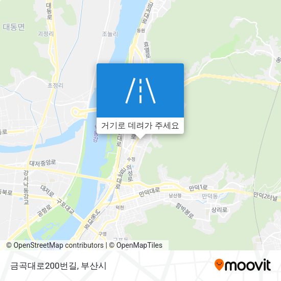 금곡대로200번길 지도
