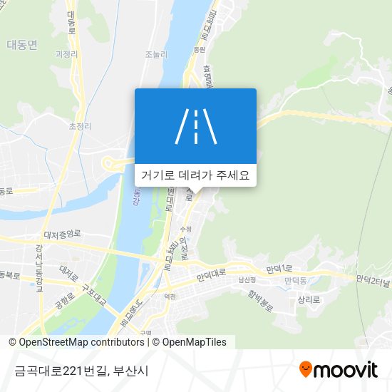 금곡대로221번길 지도