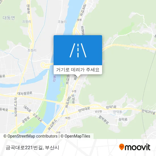 금곡대로221번길 지도